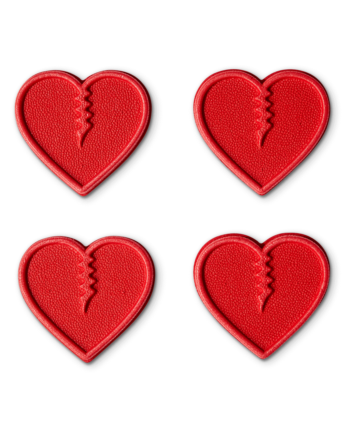 Crab Grab - Mini Hearts - Red