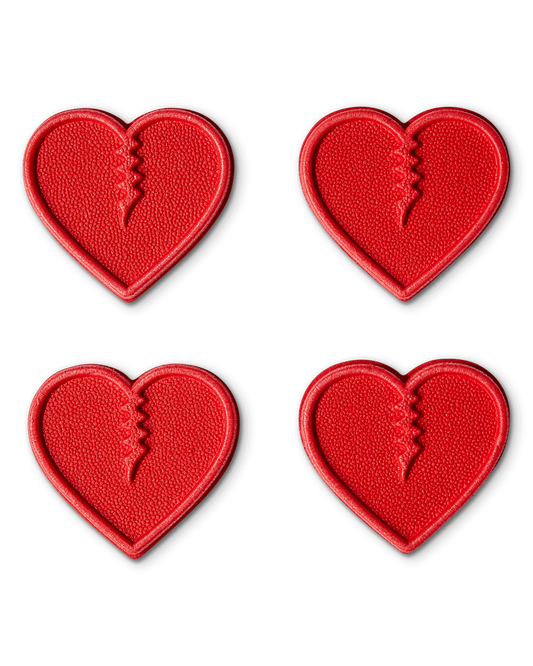 Crab Grab - Mini Hearts - Red