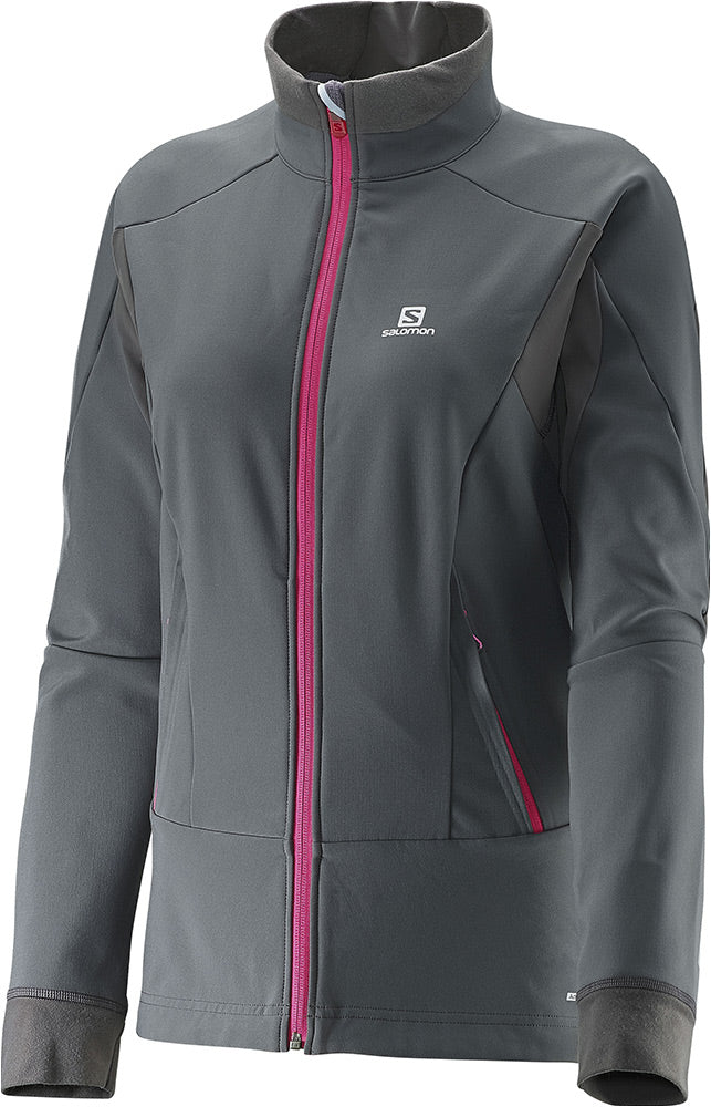 Salomon - Momentum Softshell Jacket Women's - Galet Grey