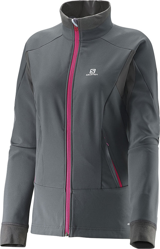 Salomon - Momentum Softshell Jacket Women's - Galet Grey