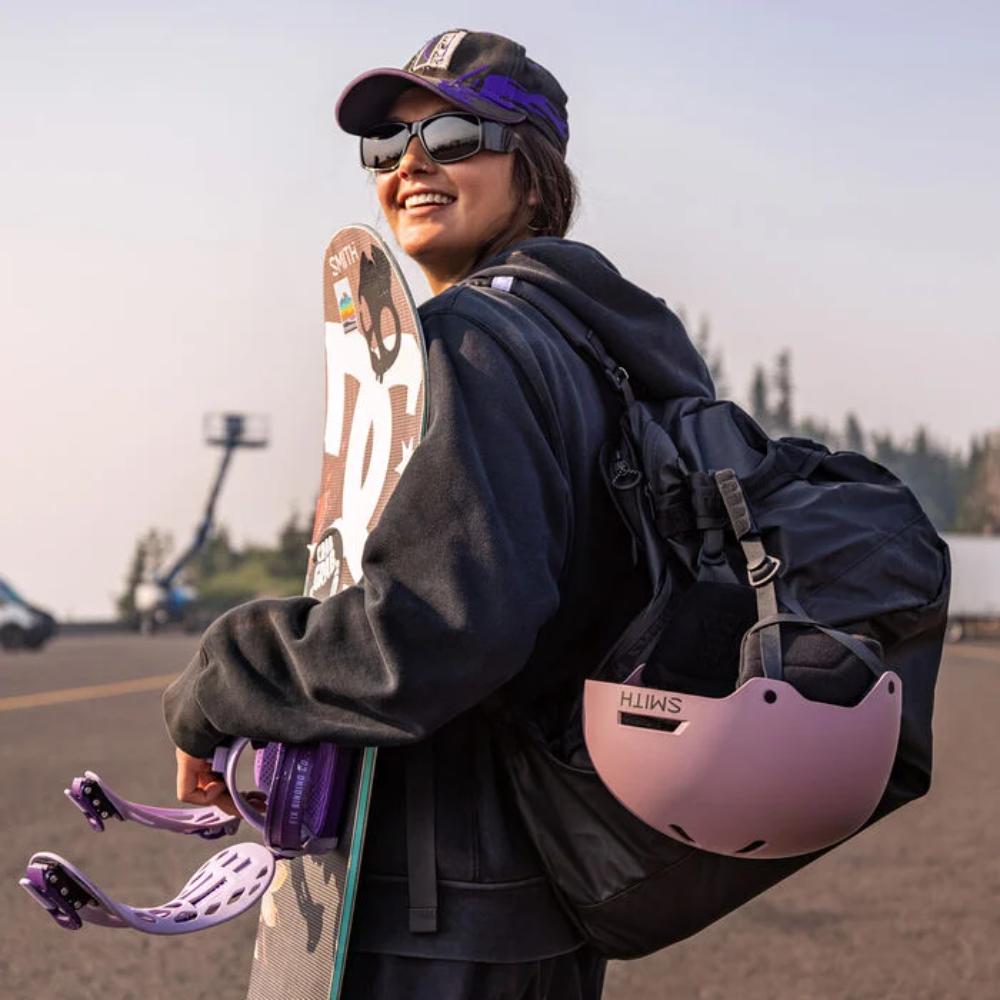 Smith - Monroe Peak - Matte Gray Marble; Bronze Mirror