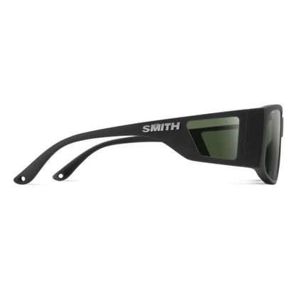 Smith - Monroe Peak - Matte Black; ChromaPop Polarized Gray Green