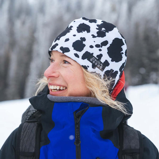 Skida - Alpine Fleece-Lined Hat - Moo Cow
