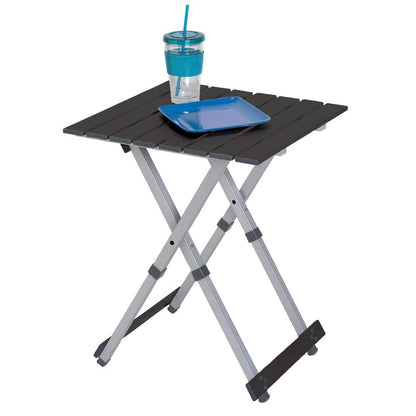 GCI Outdoor - Compact Camp Table - Black Chrome Texture