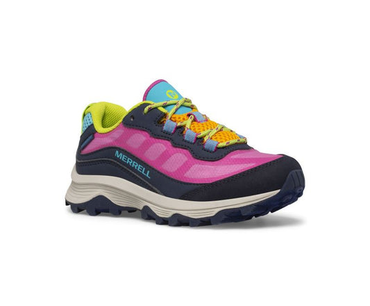 Merrell - Big Kids Moab Speed Low Waterproof - Deep Green/Black