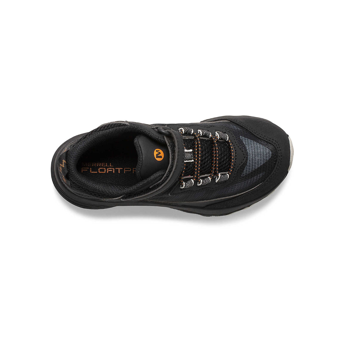 Merrell - Big Kids Moab Speed Mid A/C Waterproof - Navy/Hi Viz