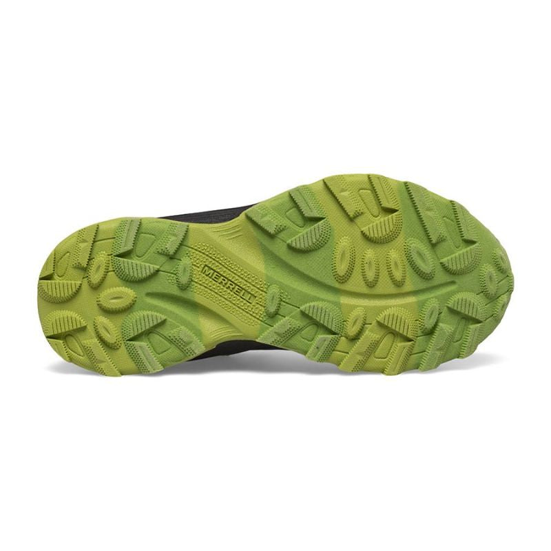 Merrell - Big Kids Moab Speed Low Waterproof - Deep Green/Black