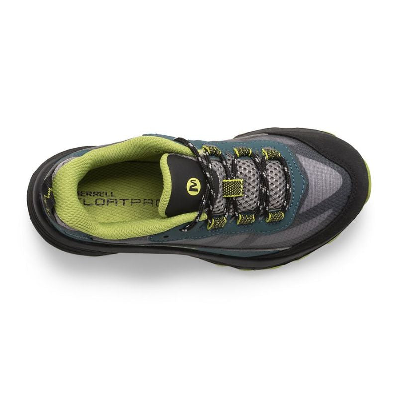 Merrell - Big Kids Moab Speed Low Waterproof - Deep Green/Black