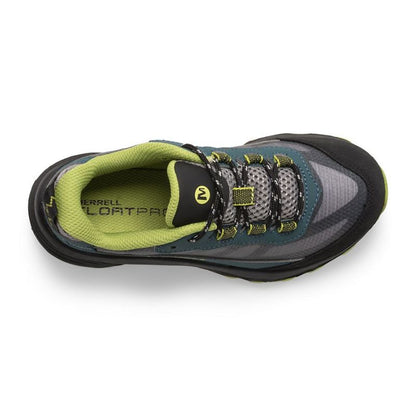 Merrell - Big Kids Moab Speed Low Waterproof - Deep Green/Black