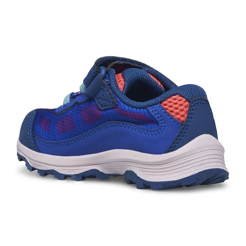 Merrell - Little Kids Moab Speed Low A/C JR WP - Kids - Navy/Hi Viz