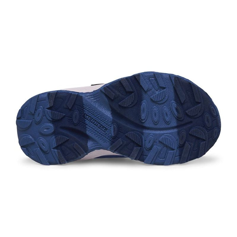 Merrell - Little Kids Moab Speed Low A/C JR WP - Kids - Navy/Hi Viz