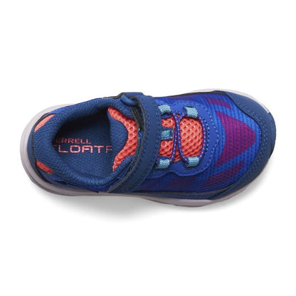 Merrell - Little Kids Moab Speed Low A/C JR WP - Kids - Navy/Hi Viz