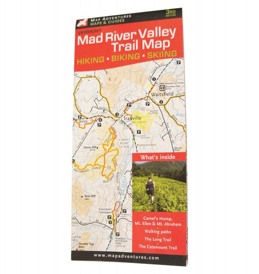Map Adventures - Mad River Valley Trail Map