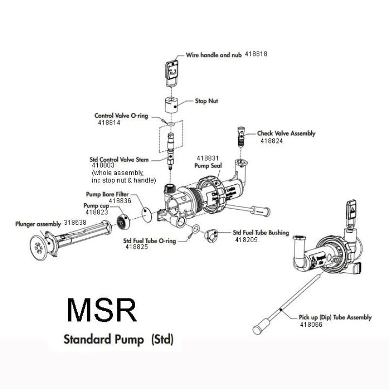 MSR - Fuel Tube Bushing Each