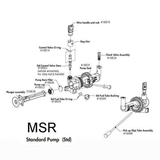 MSR - Fuel Tube Bushing Each