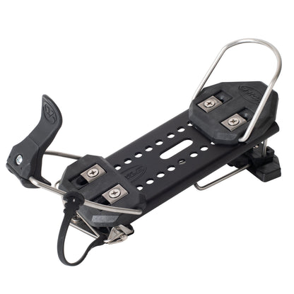 Voile - Mtn Plate ADS Ascent and Descent (Tracks, Stainless Pins, T Brackets, Dual Heels Included) - Black
