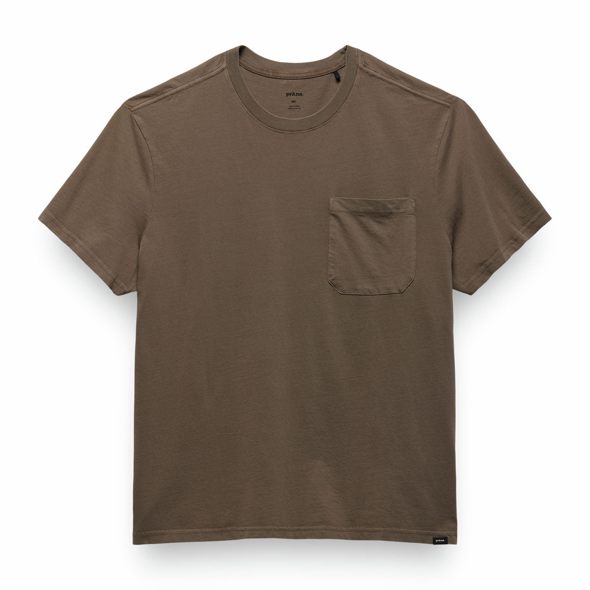 Prana - Everyday Relaxed Pocket Tee - Mud