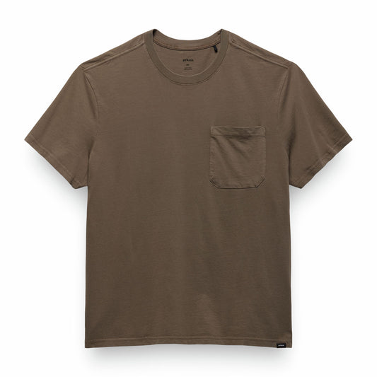 Prana - Everyday Relaxed Pocket Tee - Mud