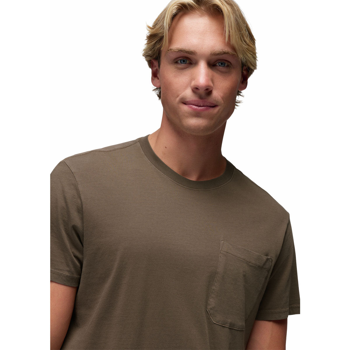 Prana - Everyday Relaxed Pocket Tee - Mud