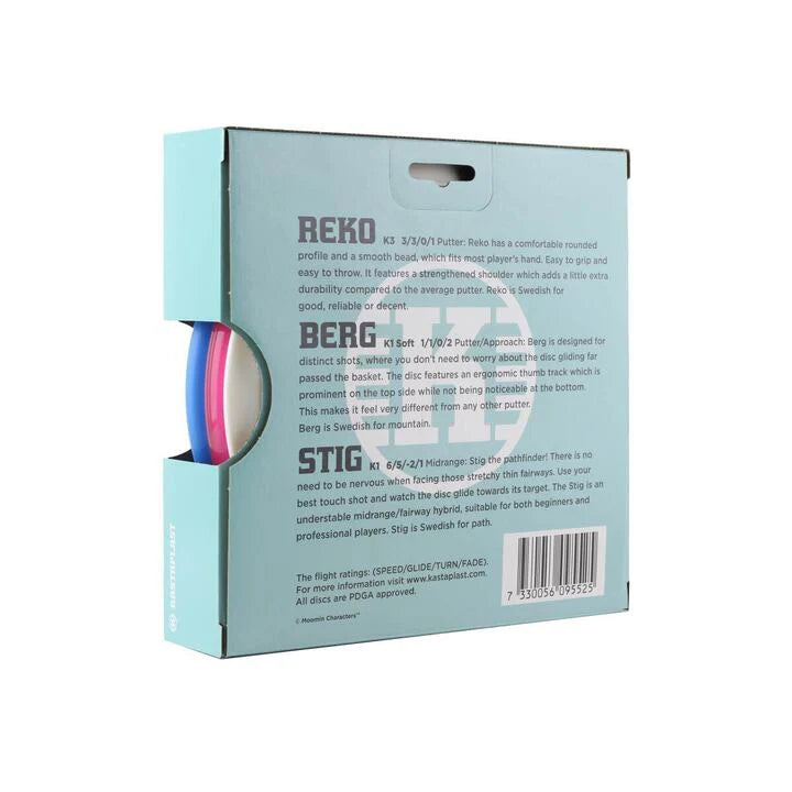 Kastaplast - Set Moomin 3 Disc