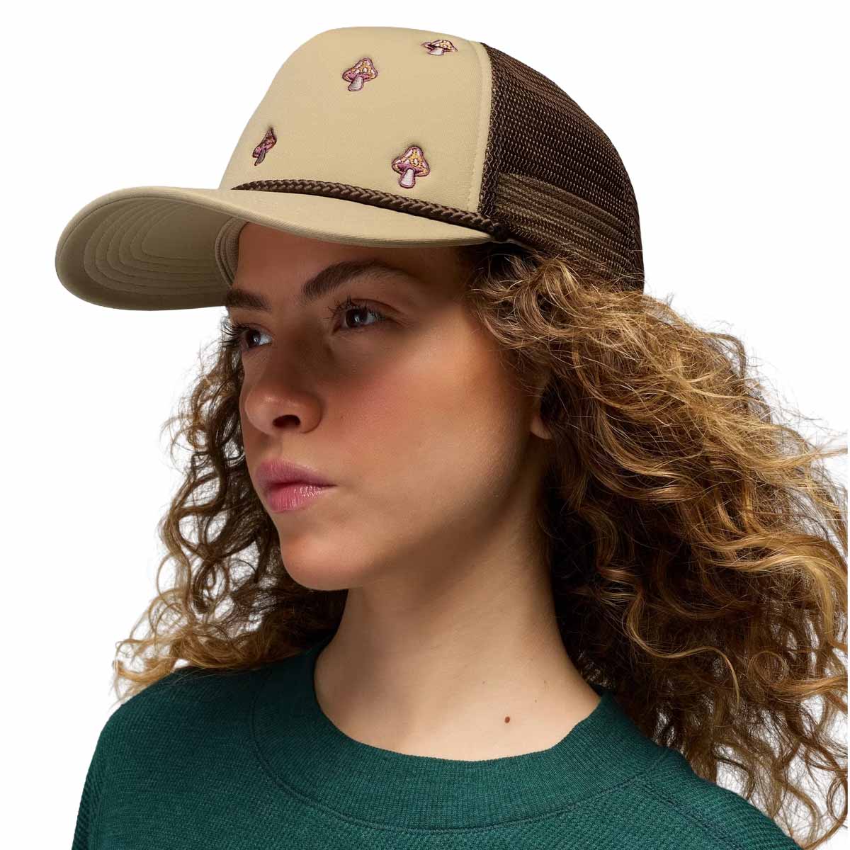 Prana - Doohickey Foam Trucker - Sandbar Mushrooms