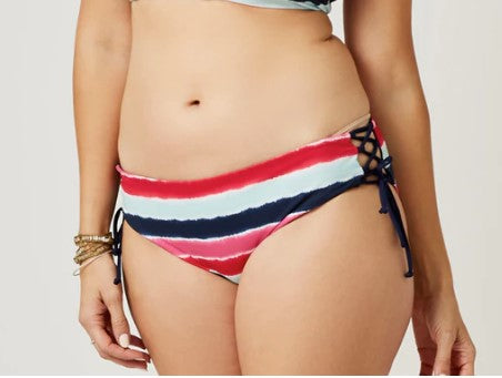 Carve Designs - Mustique Reversible Bottom - Prism/Navy