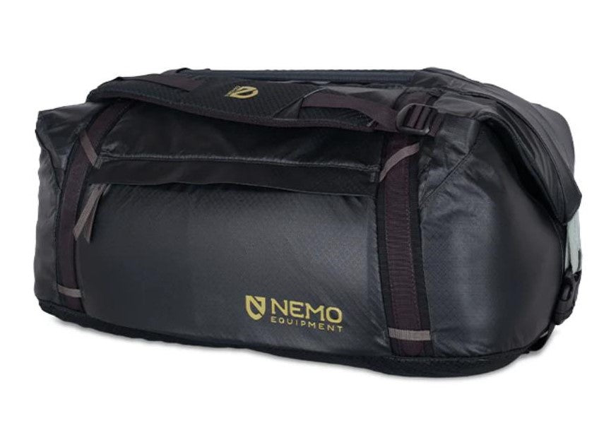 Nemo - Double Haul 55L Convertible Duffel & Tote - Black
