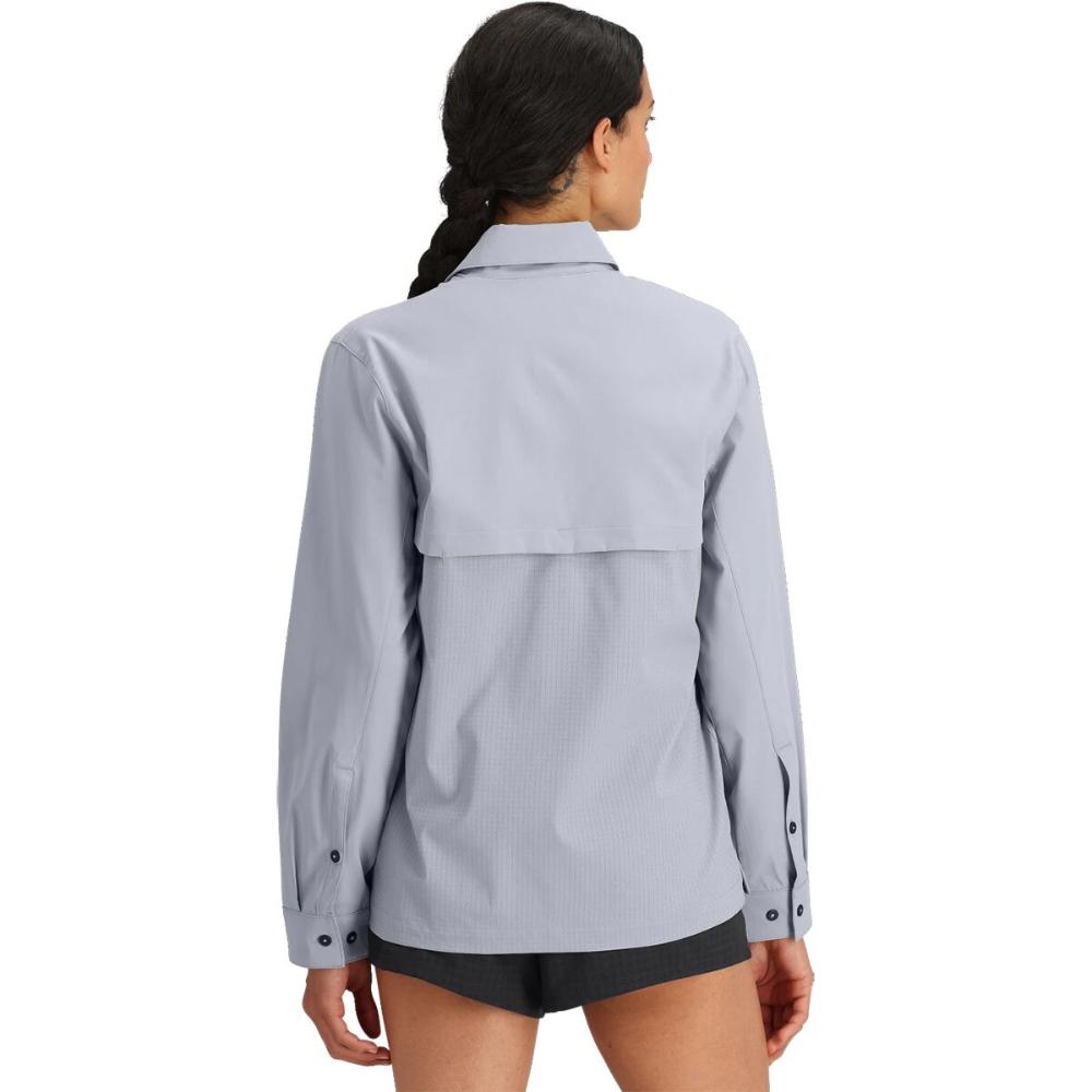 The North Face - Long Sleeve Lightrange Shirt - Women's - Mystic Haze