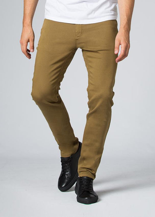 Duer - No Sweat Pant Slim - Men's - Tobacco