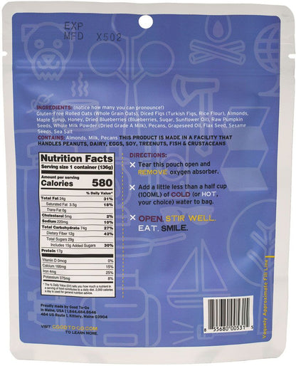 Good To Go Food - Granola Breakfast