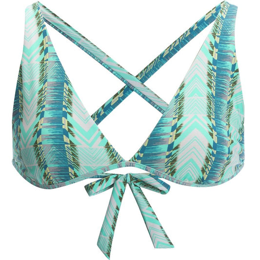 CARVE DESIGNS - ABILENE REVERSIBLE TOP - Navajo/Citron Laguna Stripe
