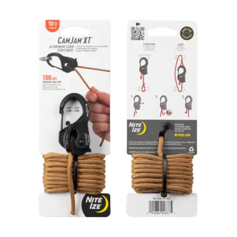 Nite Ize - CamJam XT Aluminum Cord Tightener - Coyote
