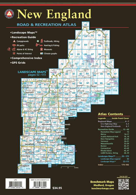 Benchmark - New England Road Rec Atlas
