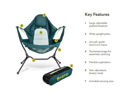 Nemo - Stargaze Reclining Chair - Lagoon