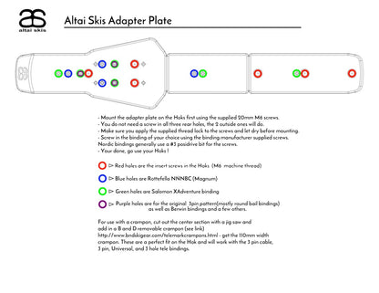 Altai - Adapter Plate for Hok v1