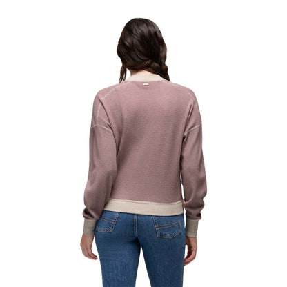 Prana - Touchstone Long Sleeve Crew - Newberry Heather Stripe