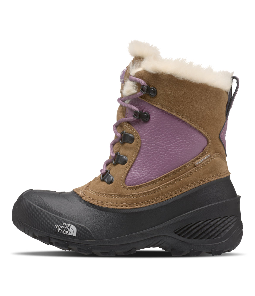The North Face - Shellista Extreme - Youth - Pinecone Brown/Pikes Purple