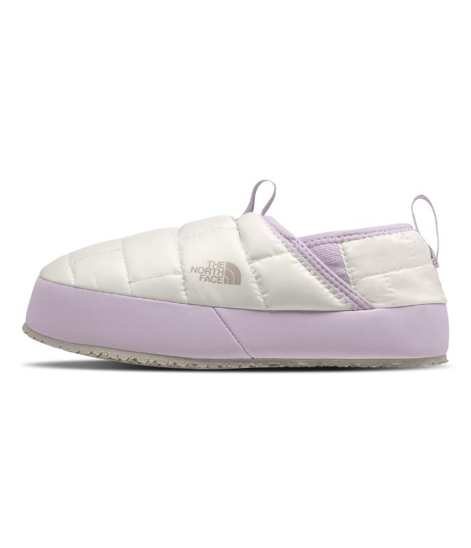 The North Face - Thermoball Traction Mule II - Youth - Gardenia White/Lavender Fog