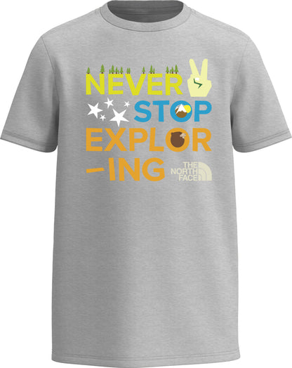 The North Face - Short Sleeve Graphic Tee - Boys' - Summit Gold