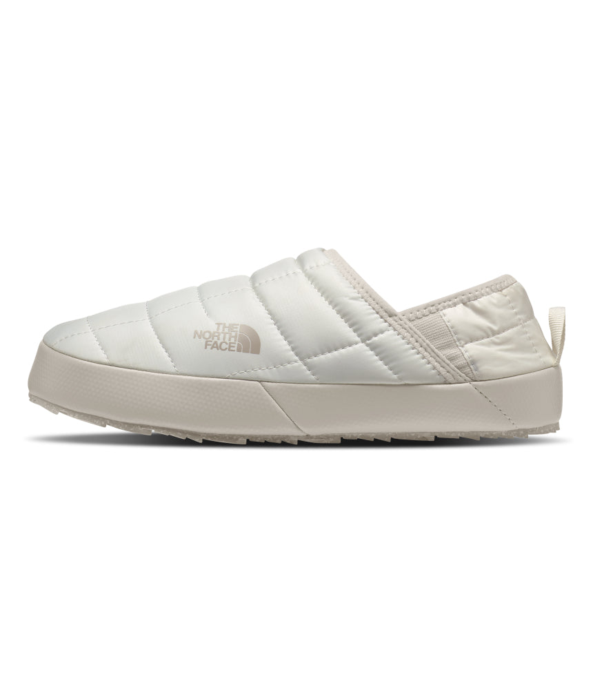 The North Face - ThermoBall Traction Mule V - Women's - Dark Sage Next Gen Logo Print/Gardenia White