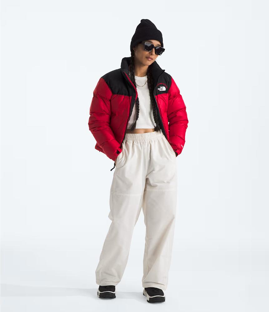 The North Face - 1996 Retro Nuptse Jacket - Women's - White Dune/TNF