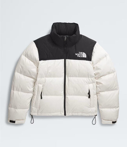 The North Face - 1996 Retro Nuptse Jacket - Women's - White Dune/TNF