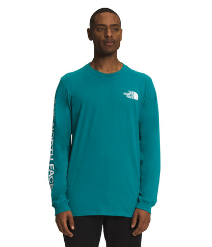 The North Face - Mens Long Sleeve TNF Sleeve Hit Tee - Tnf Black