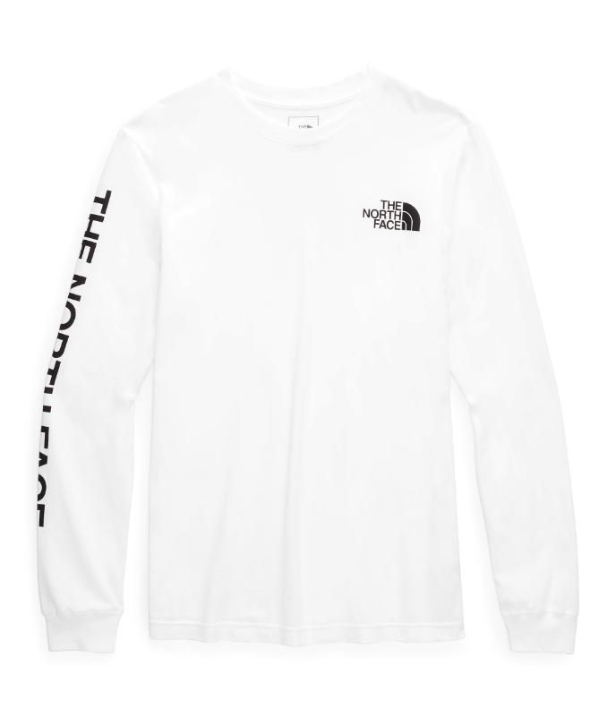 The North Face - Mens Long Sleeve TNF Sleeve Hit Tee - Tnf Black