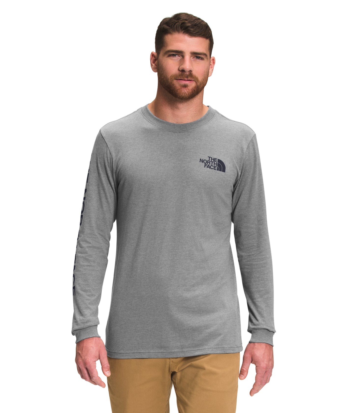 The North Face - Mens Long Sleeve TNF Sleeve Hit Tee - Tnf Black