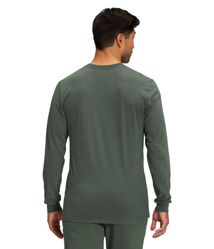The North Face - Men's Long Sleeve Half Dome Tee - Tnf Black/Tnf White