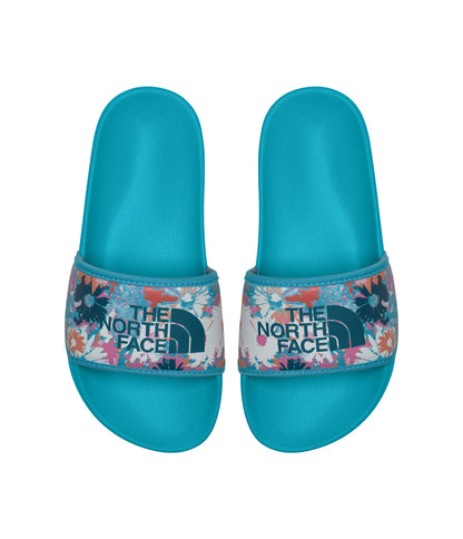 The North Face - Base Camp Slide III - Youth - Scuba Blue/Scuba Blue Wild Daisy Print