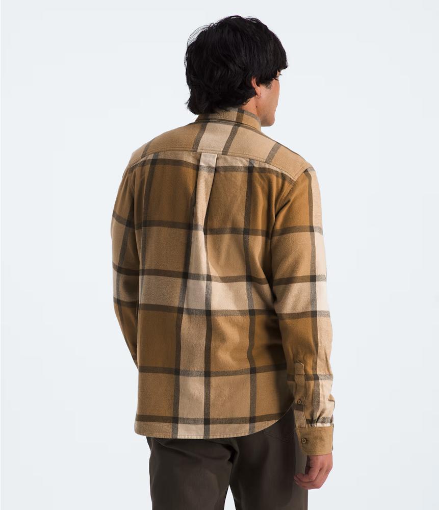 The North Face - Arroyo Flannel Shirt - Men's - Smoked Pearl Macro Plaid