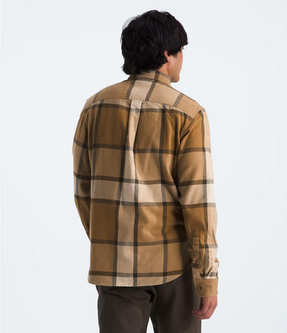 The North Face - Arroyo Flannel Shirt - Men's - Smoked Pearl Macro Plaid