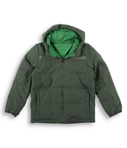 The North Face - Youth Forester Reversible Down Jacket - Thyme